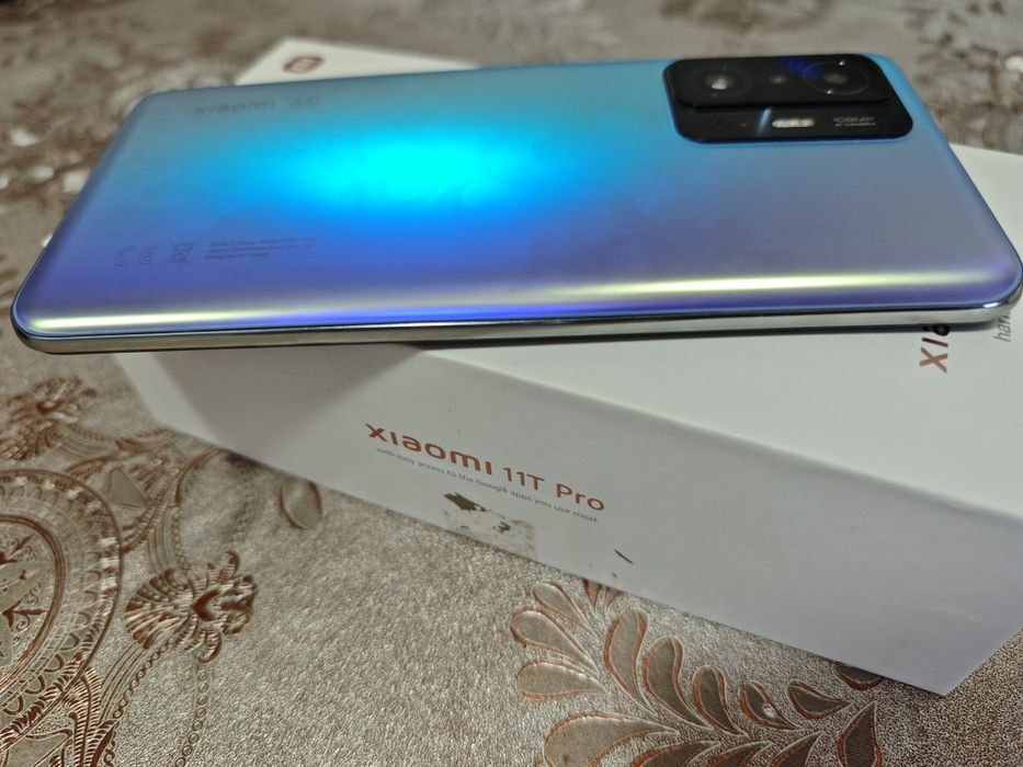 Xiaomi 11T Pro 5G-Celestial Blue  108MP  Încărcare 120W 0-100%  17min