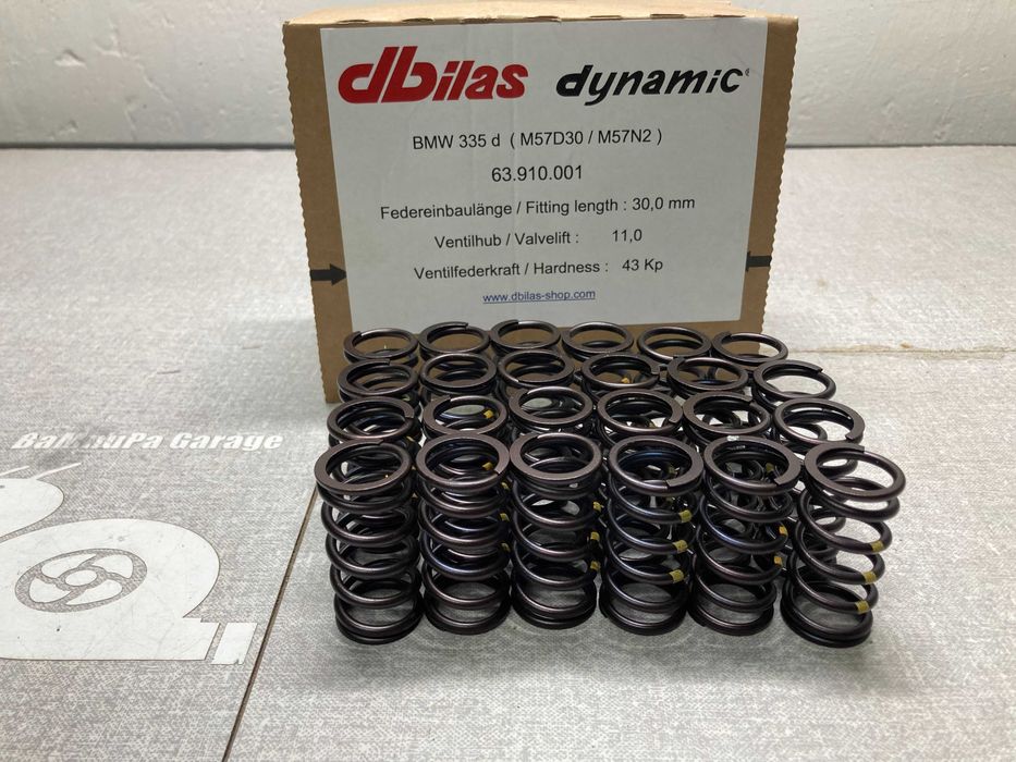 Усилени пружини за клапаните dbilas dynamic 1.9tdi m57 bmw
