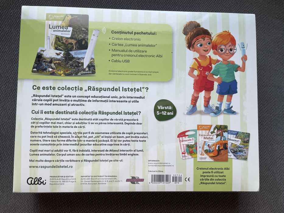 Set Raspundel Istetel-Lumea Animalelor nou