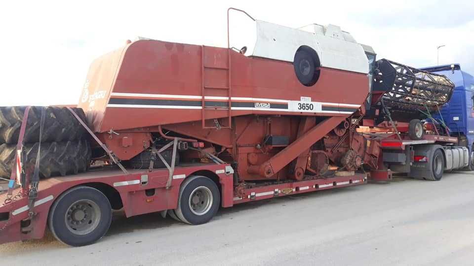 Transport pentru utilaje agricole/constructii , combine , tractoare