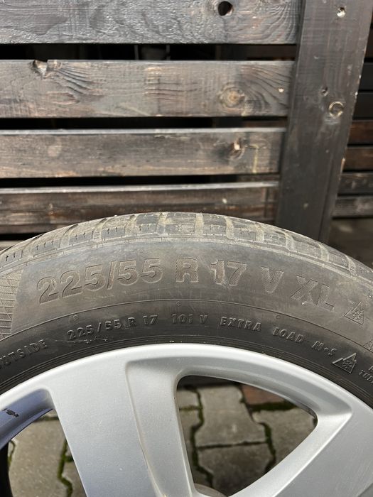 Vand roti Audi A6 R17 jante OEM continental iarna M+S 225/55 R17 V XL