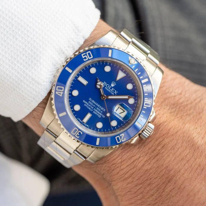 Часовник Rolex Smurf