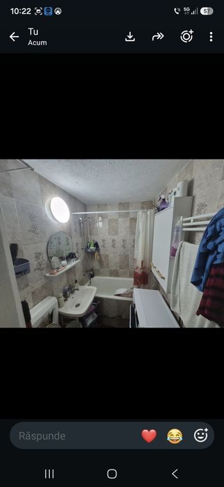Apartament cu 2 camere izolat termic cu centrala