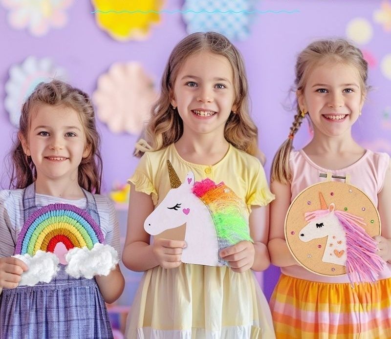 Набор для рукоделия детский "Единороги"