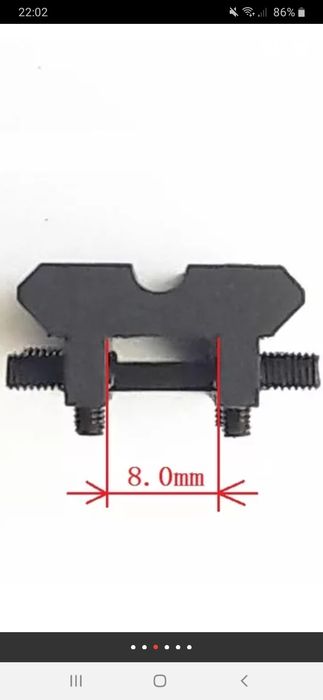 Inele prindere luneta, sina , adaptor