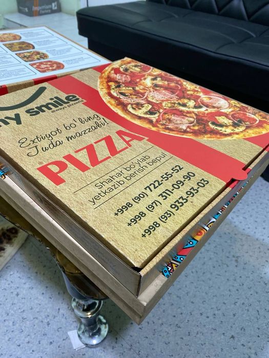 Пицца коробки 30см 35см 40см в наличии есть pitsa karobka