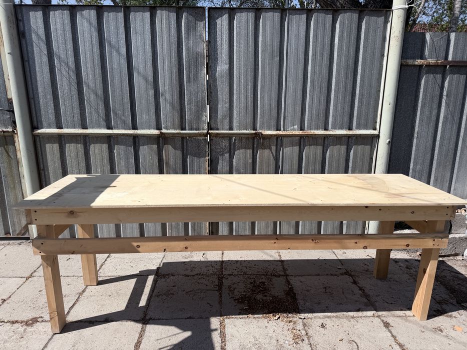 Стол 244*70 деревянный