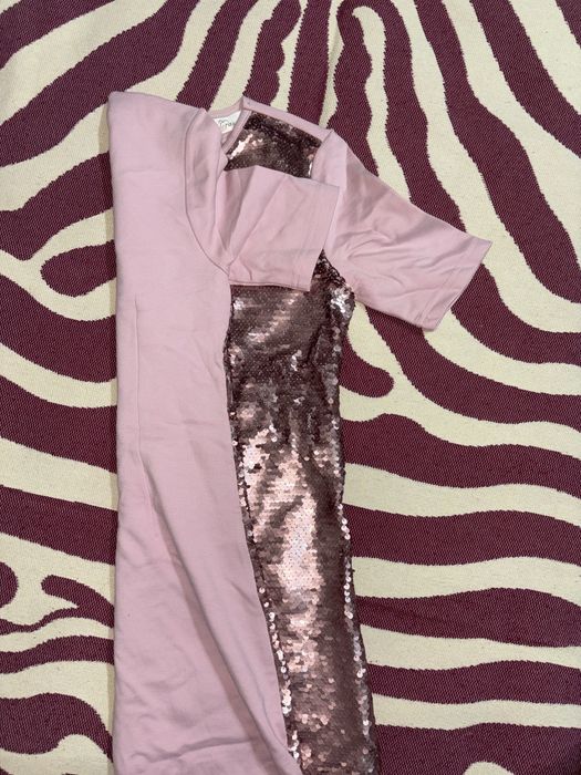 Детское платье блестящее