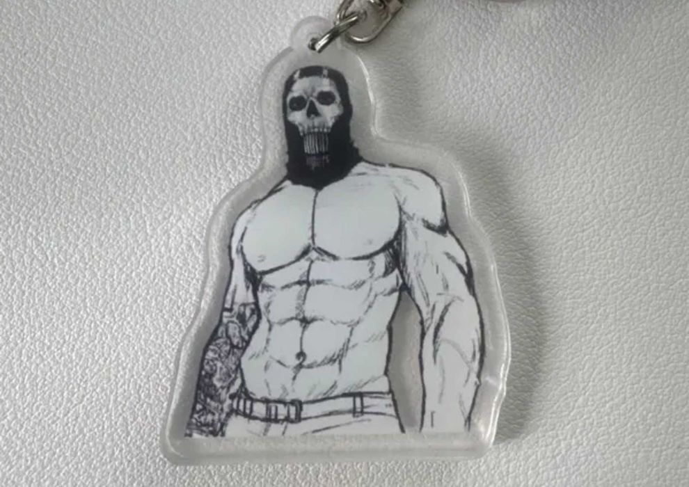 Акриловая брелок из игры call of duty