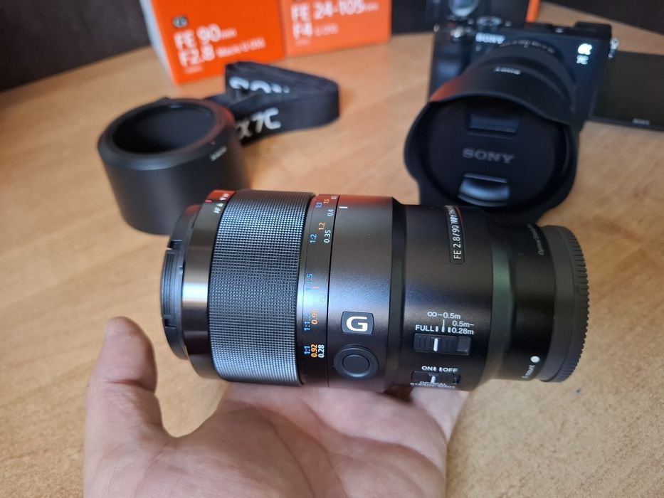 Sony A7C+24-105+90mm Macro.Полный кадр