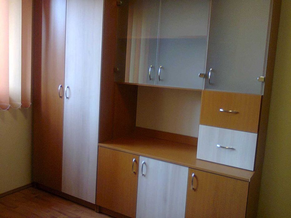 Mobila dormitor, cu biblioteca