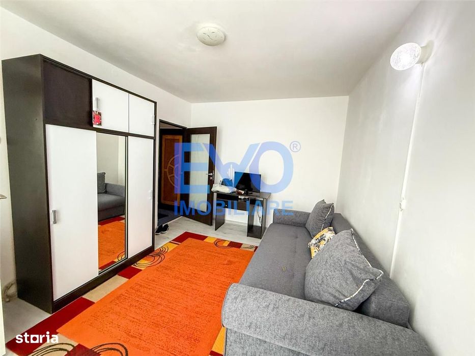 Garsoniera de inchiriat, balcon, prima inchiriere, zona Tatarasi Iasi