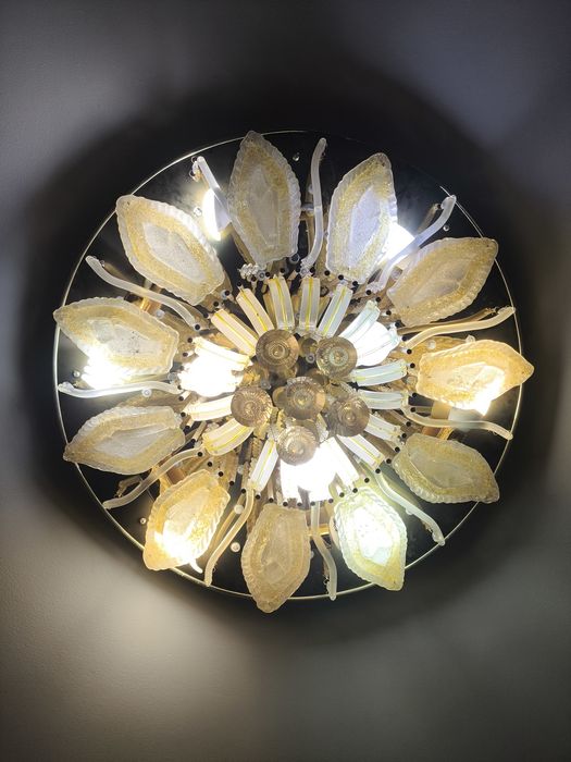 Люстра , девять лампочек , два ряда