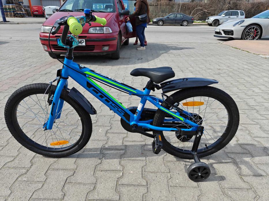 CROSS Алуминиев велосипед 20" BOXER син