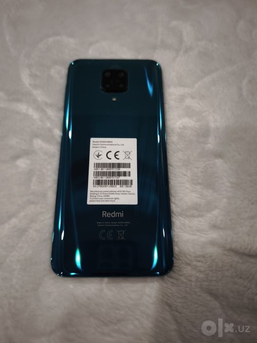 Redmi Note 9 Pro (6+2/128 GB) Tropical Green — Ideal holatda!