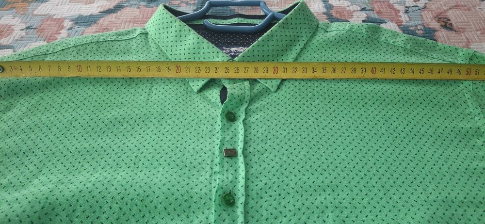 Мужская Рубашка 100% Лён!