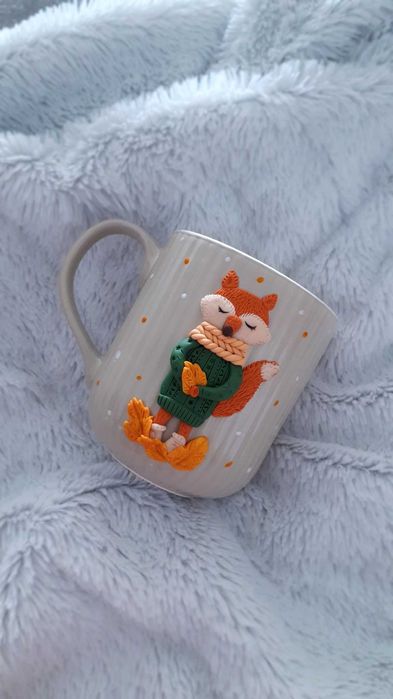 Ръчно изработени чаши от полимерна глина