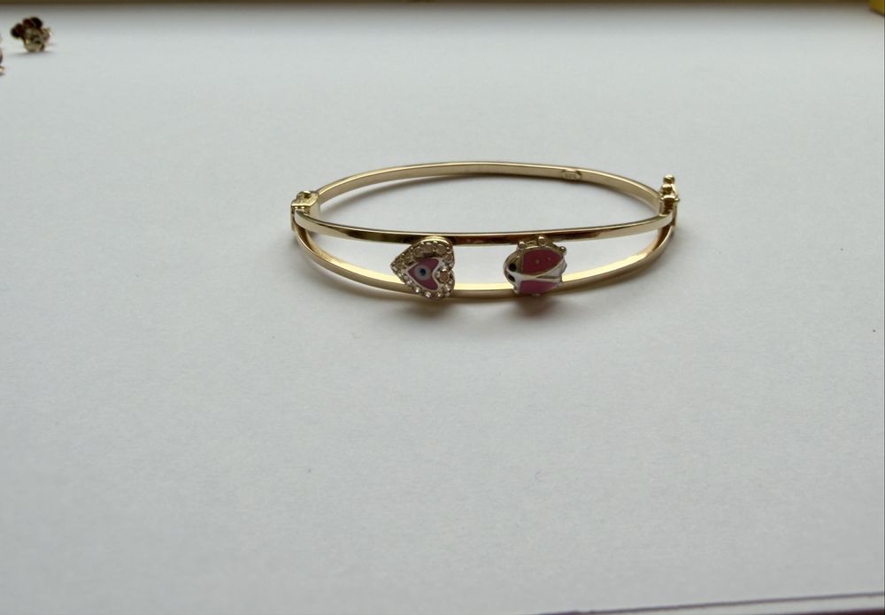 Vand aur nou 14k btratara fixa copii 5,08grame ( 500 lei pe gram)