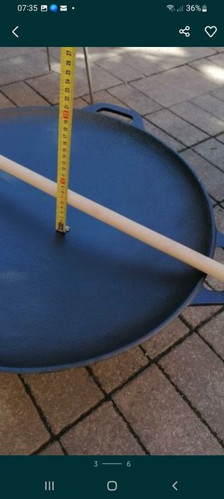 Disc (Gril ) din fonta pura , 45 cm Ofertă 129 lei