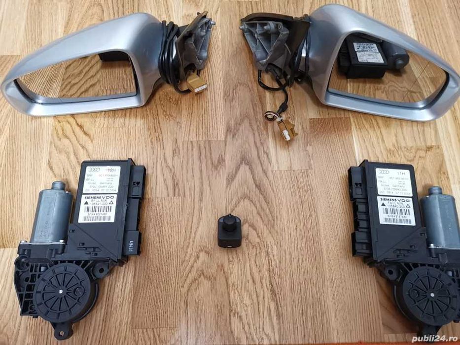 Vând kit oglinzi electrice Audi A4 B7