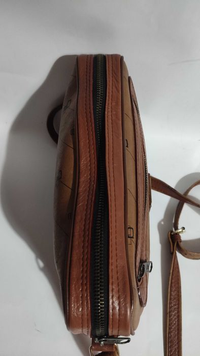 Ashley Brooke кожена дамска чанта