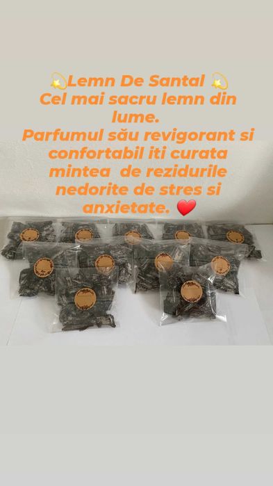 Lemn de santal pentru aromaterapie din Oman (Arabia Saudita)