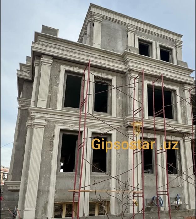 Лепка, лепнина ,ганч,фасад