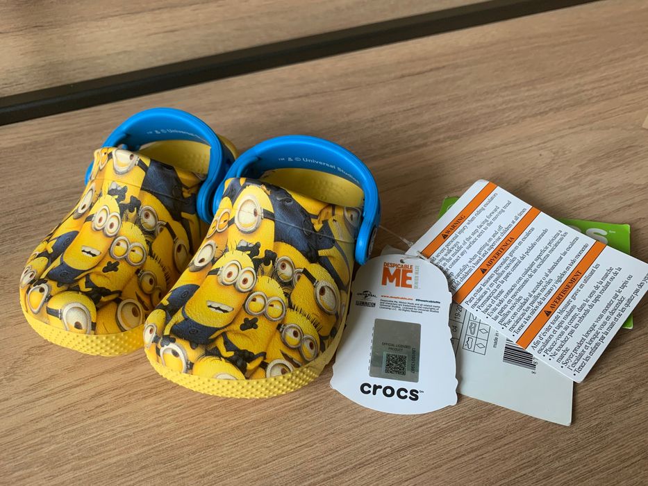 Papuci/Sandale CROCS copii Minions originale noi