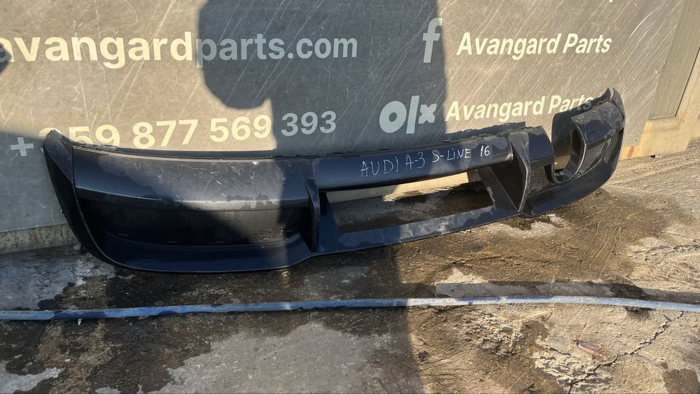 Дифузьор Audi A3 8V S-Line 2016-