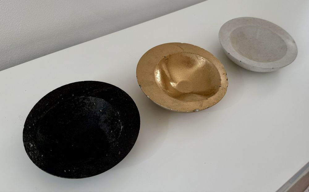 Мини дизайнерска купичка “Гравитация” – бетонен стил за модерния дом