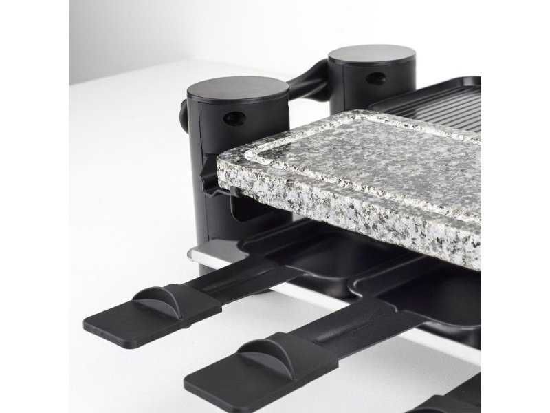 Раклет Грил за 8 Души с Въртяща се Основа H.Koenig RP360, 1200 W