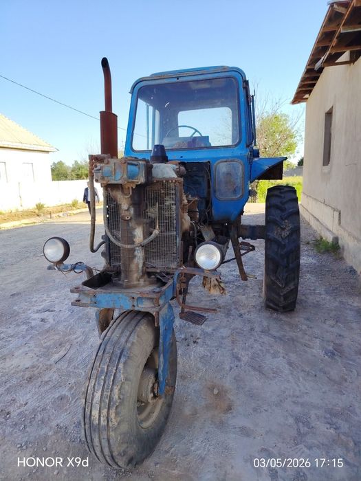 Traktor sotiladi MTZ80 1986 -YIL HOLATI YAXSHI BALONLARI YANGI alo