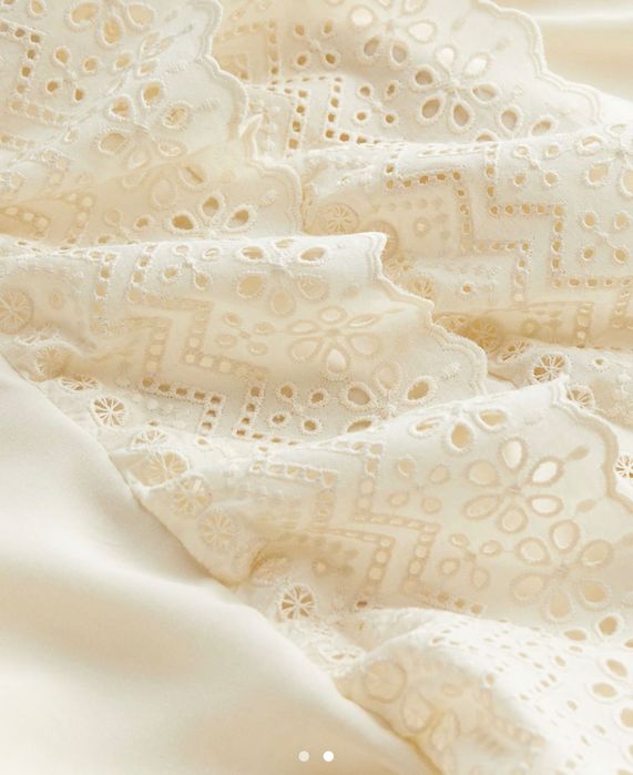 НМ Блуза от вискоза с волани