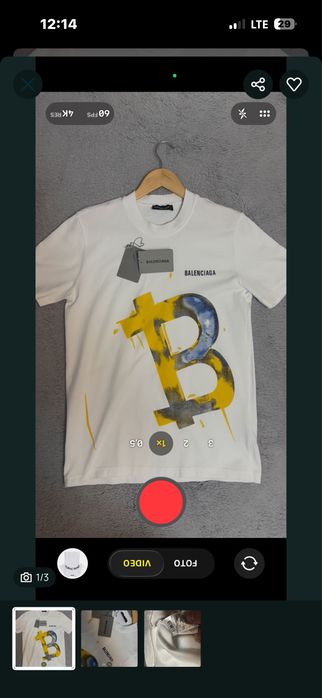 Tricou Balenciaga Calitate Premium