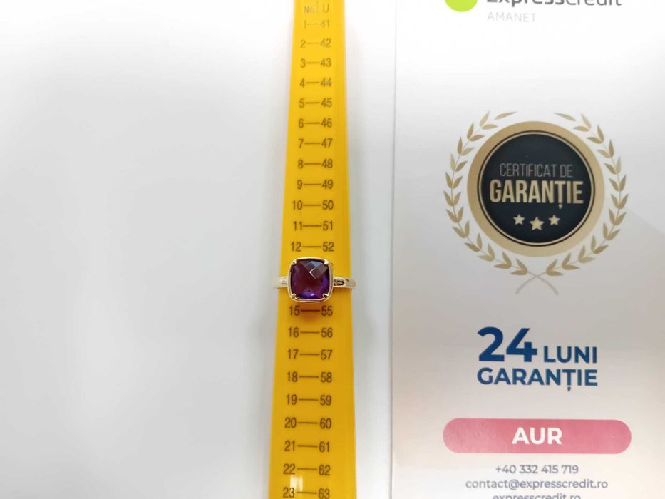 (AG33) Inel Aur 14K / Garantie 2 Ani.