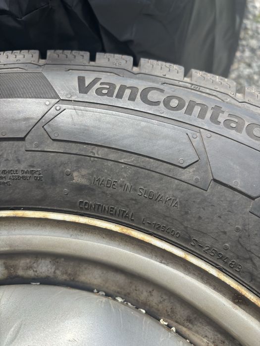Set 4 cauciucuri/anvelope cu tot cu jante 215/75 R16 C