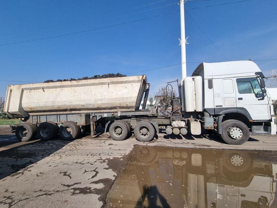 Howo tyagach va samasval pritsep sotiladi