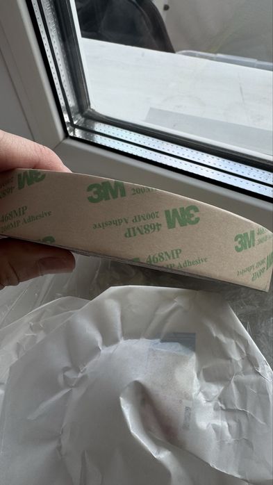 3M 468MP двусторонний скотч 3см!