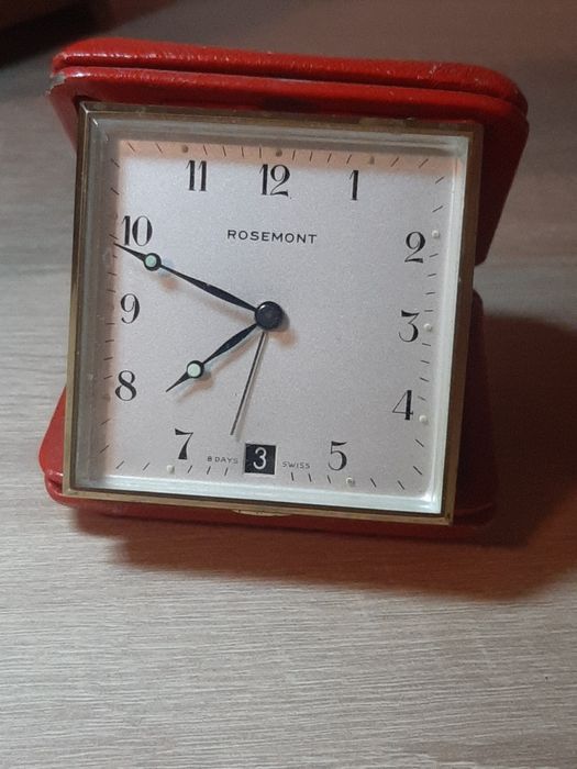 Ceas  ROSEMONT 8 Days – Mecanic, Swiss Made, Vintage de Colec