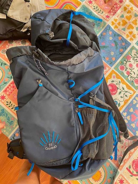 Туристическа раница ТАШЕВ Camino 35 синя