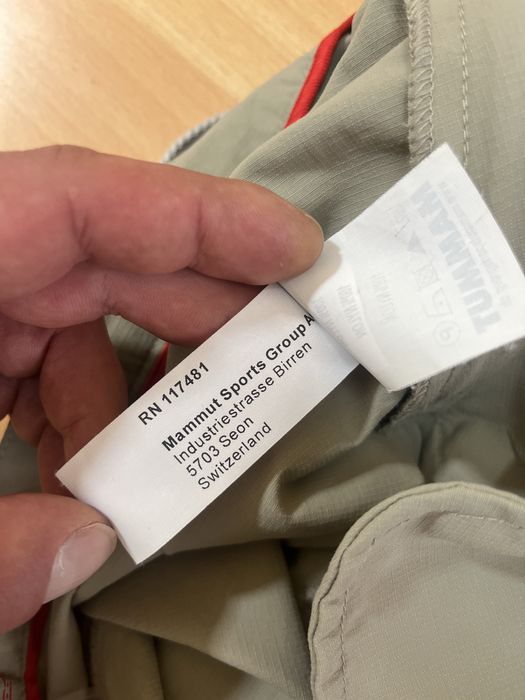 Mammut Zip-off Ststem мъжки трекинг панталон M