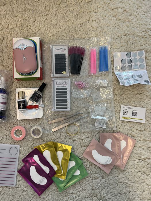 Kit extensii gene false cu uscator gene si accesorii