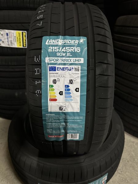 Нови летни гуми LANDSPIDER UHP 215/45R16 90W XL НОВ DOT БОРД 2154516