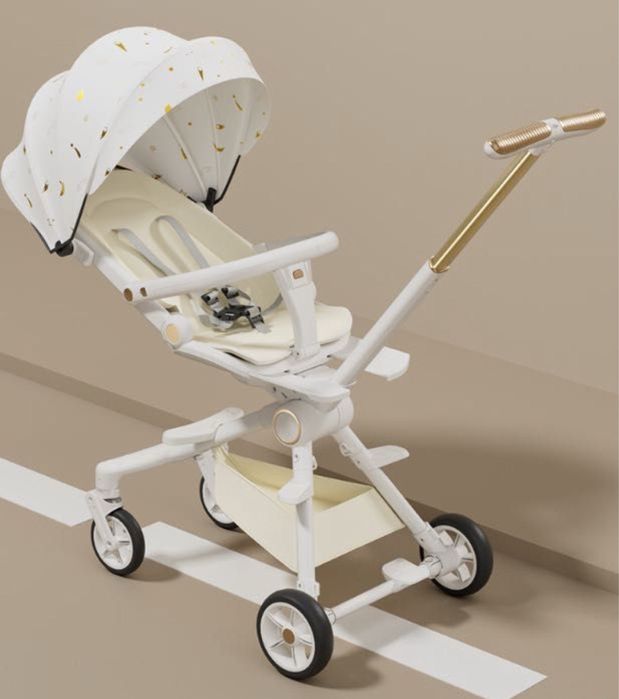 Коляска десткая прогулочная от 1 до 5 лет до 25кг 2 положения ручки