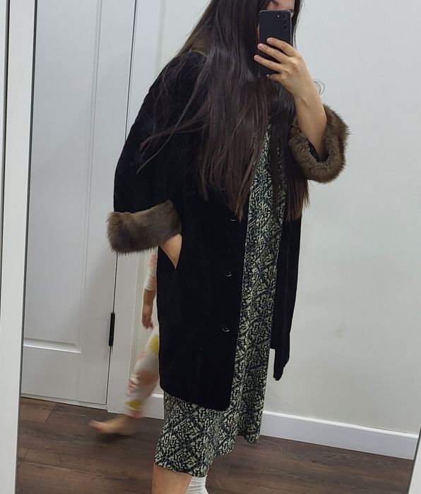 Стриженная норка с чехлом