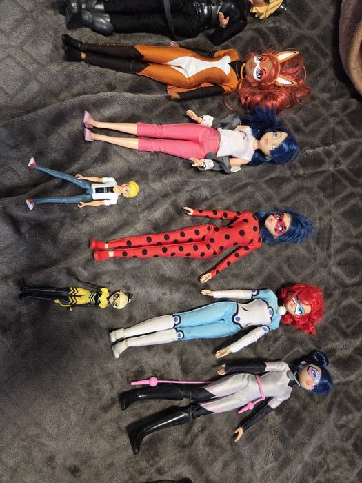 Figurine marime mare desene Miraculos: Buburuza şi Motanul Negru