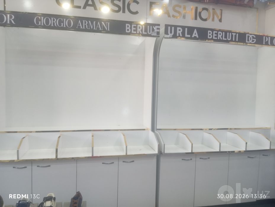 Dokonlar uchun mebel polka