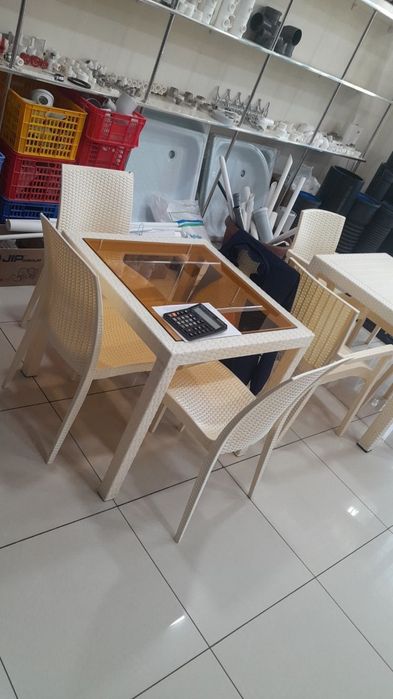 Пластиковые плетёный plastmassa potang stol stul