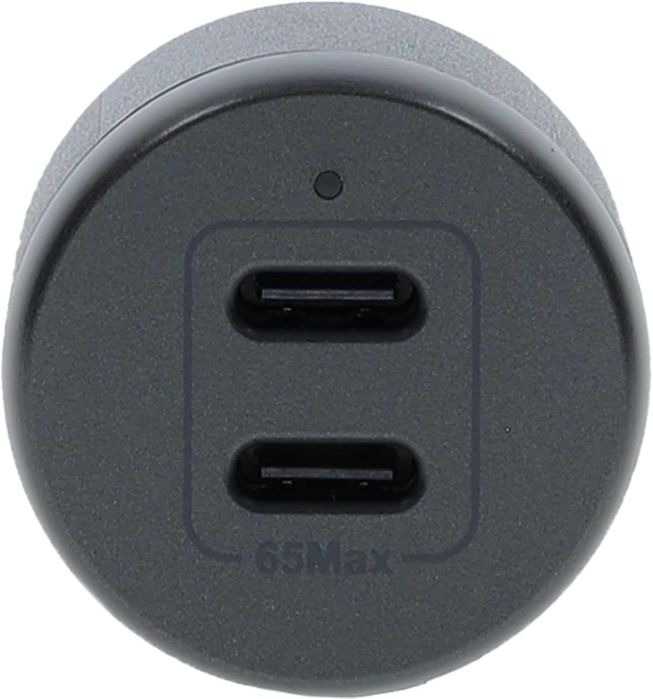 OtterBox Dual USB-C порт за кола 65W, зарядно за кола за смартфони