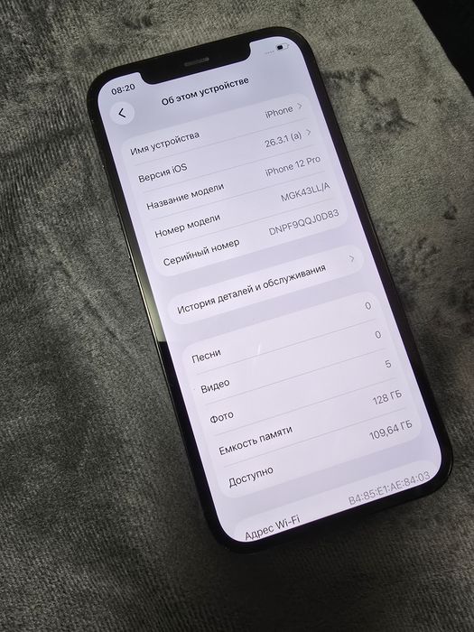 Iphone 12 pro 128Gb 100% Акб